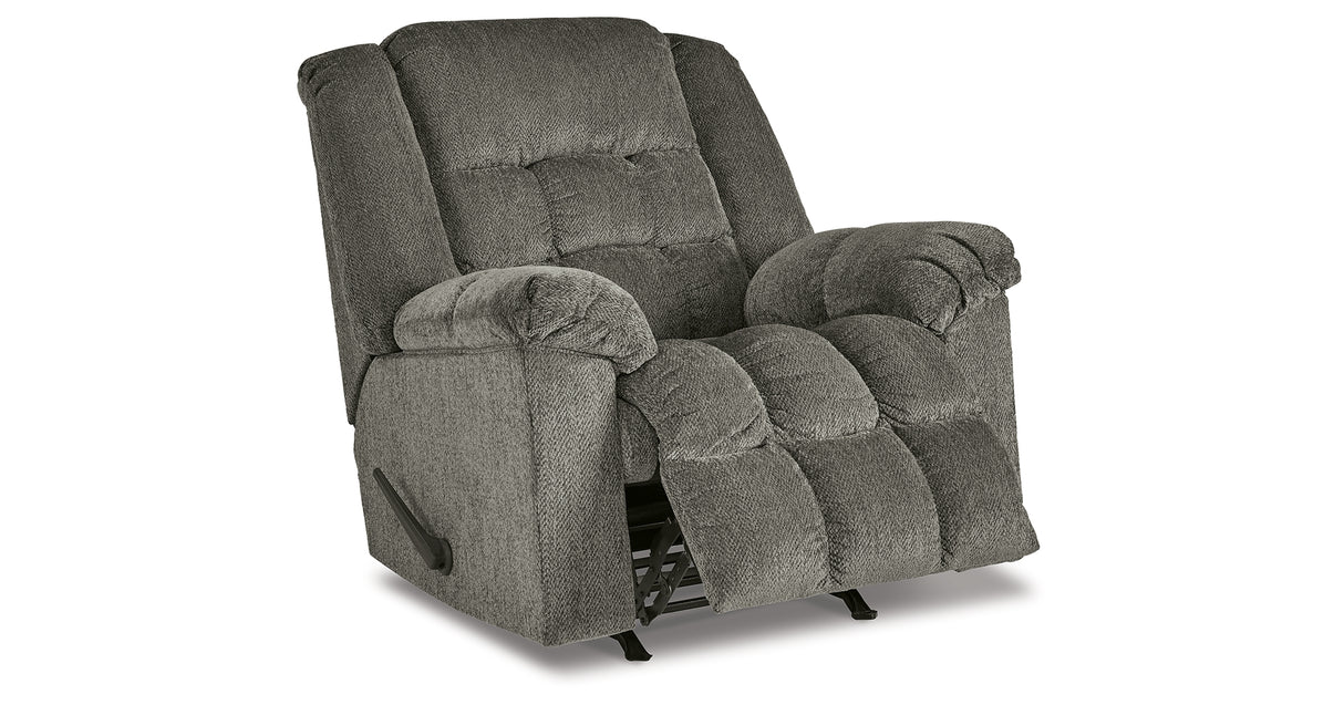Kegler Putty Recliner from Ashley - Luna Furniture