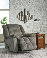Kegler Putty Recliner from Ashley - Luna Furniture