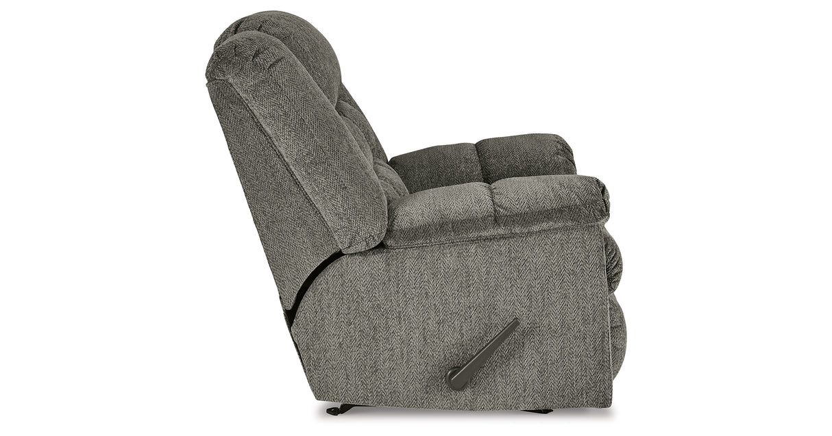 Kegler Putty Recliner from Ashley - Luna Furniture