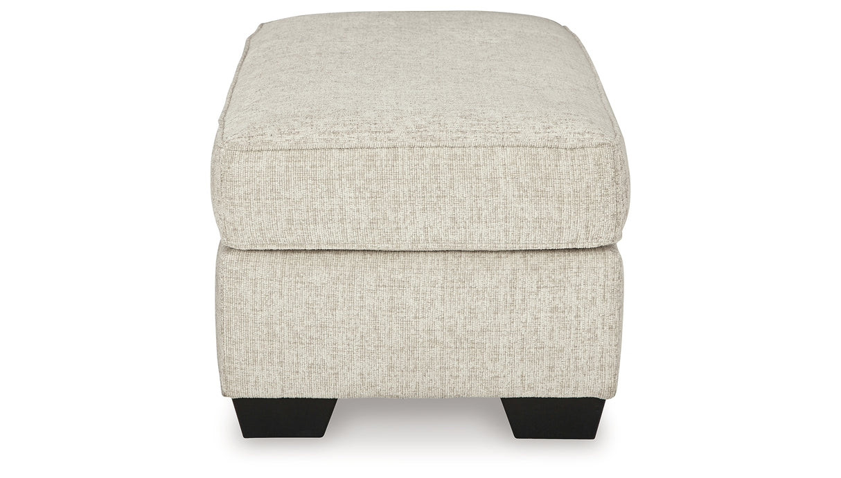 Heartcort Quartz Ottoman from Ashley Furniture - Luna Furniture