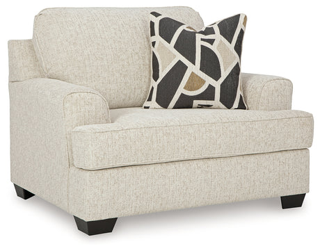 Heartcort Sofa, Loveseat, Chair and Ottoman in Quartz from Ashley Furniture - Luna Furniture