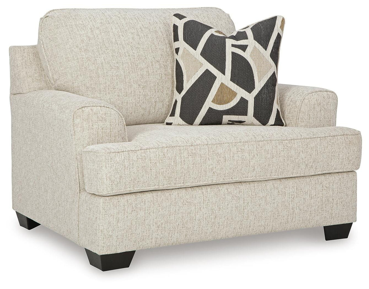 Heartcort Sofa, Loveseat, Chair and Ottoman in Quartz from Ashley Furniture - Luna Furniture