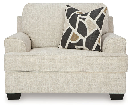 Heartcort Sofa, Loveseat, Chair and Ottoman in Quartz from Ashley Furniture - Luna Furniture