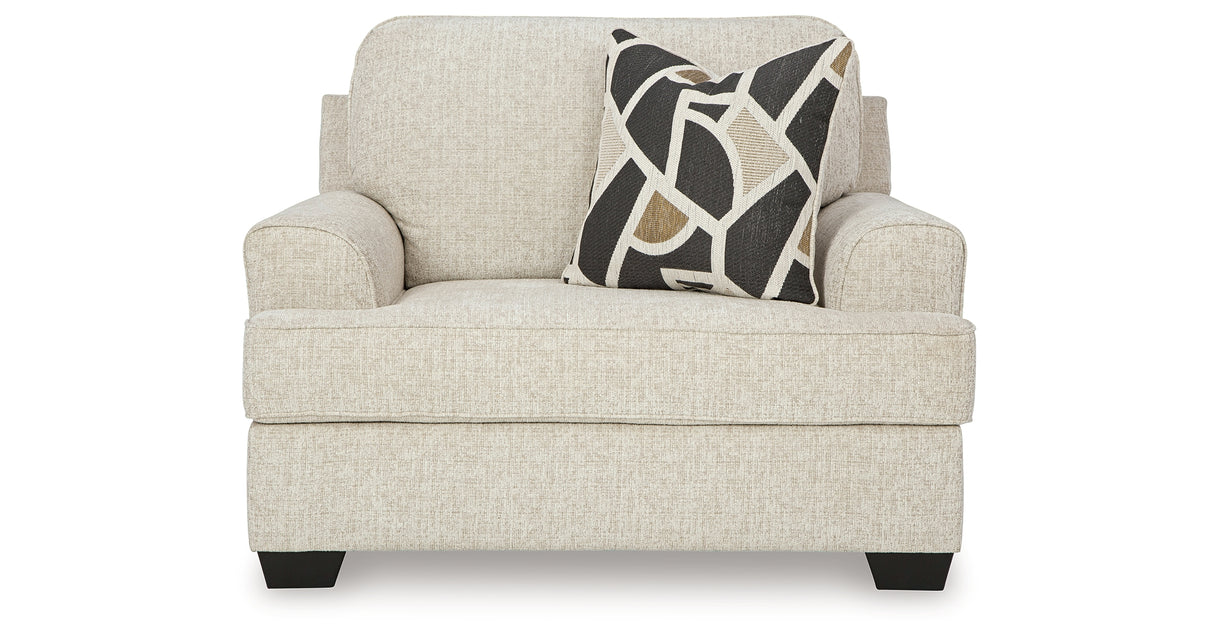 Heartcort Sofa, Loveseat, Chair and Ottoman in Quartz from Ashley Furniture - Luna Furniture