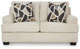 Heartcort Sofa, Loveseat, Chair and Ottoman in Quartz from Ashley Furniture - Luna Furniture
