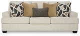 Heartcort Sofa, Loveseat, Chair and Ottoman in Quartz from Ashley Furniture - Luna Furniture