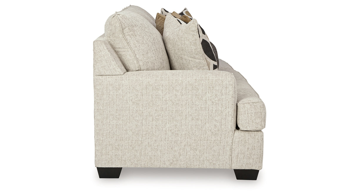 Heartcort Sofa, Loveseat, Chair and Ottoman in Quartz from Ashley Furniture - Luna Furniture