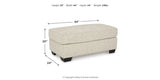 Heartcort Sofa, Loveseat, Chair and Ottoman in Quartz from Ashley Furniture - Luna Furniture