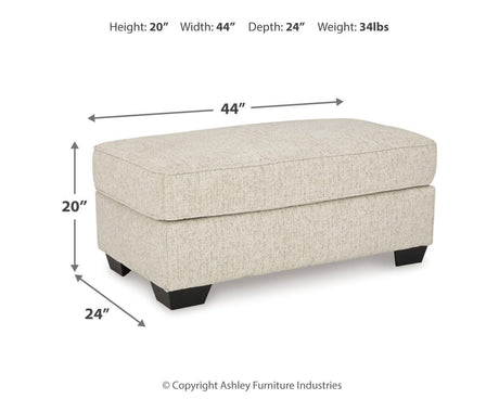Heartcort Sofa, Loveseat, Chair and Ottoman in Quartz from Ashley Furniture - Luna Furniture