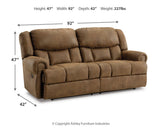 Boothbay Auburn Reclining Sofa from Ashley Furniture - Luna Furniture