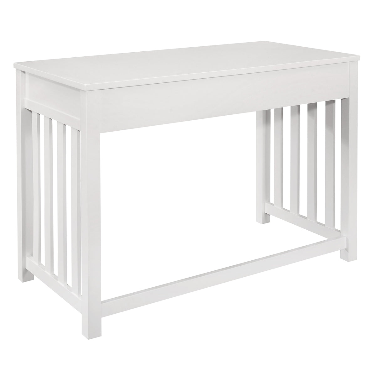 Blanche White Desk with Hutch from Homelegance - Luna Furniture