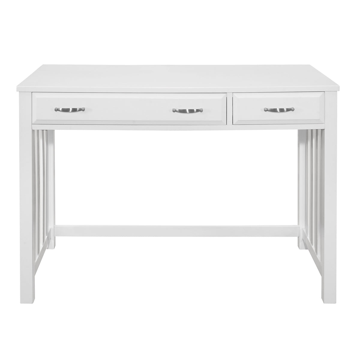 Blanche White Desk with Hutch from Homelegance - Luna Furniture