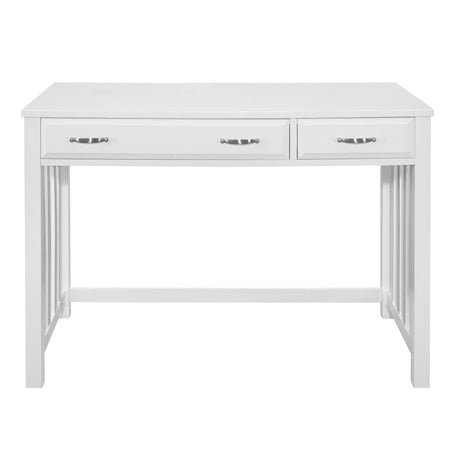 Blanche White Desk with Hutch from Homelegance - Luna Furniture