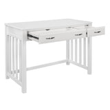 Blanche White Desk with Hutch from Homelegance - Luna Furniture
