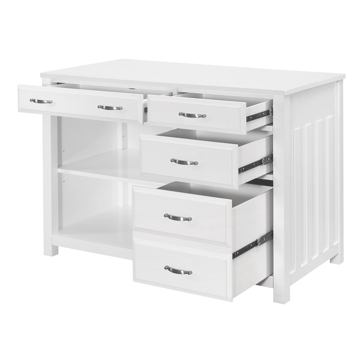 Blanche Brown Gray Corner from Homelegance - Luna Furniture