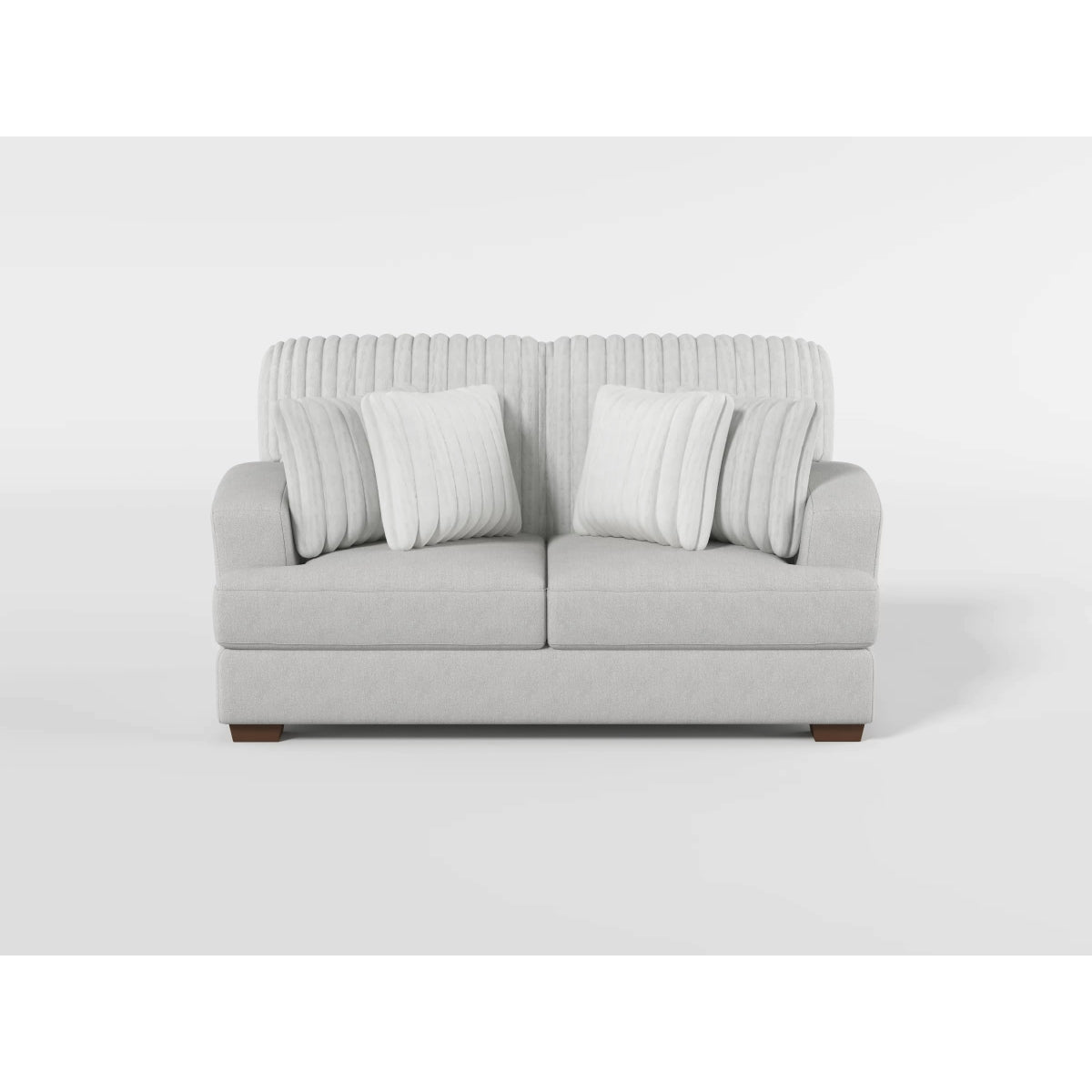 Santiago Light Gray Loveseat from Homelegance - Luna Furniture