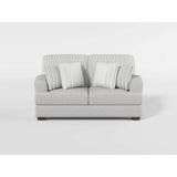 Santiago Light Gray Loveseat from Homelegance - Luna Furniture