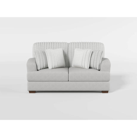 Santiago Light Gray Loveseat from Homelegance - Luna Furniture