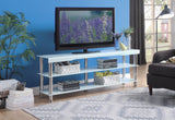 Noyan Black Glass 63" TV Stand