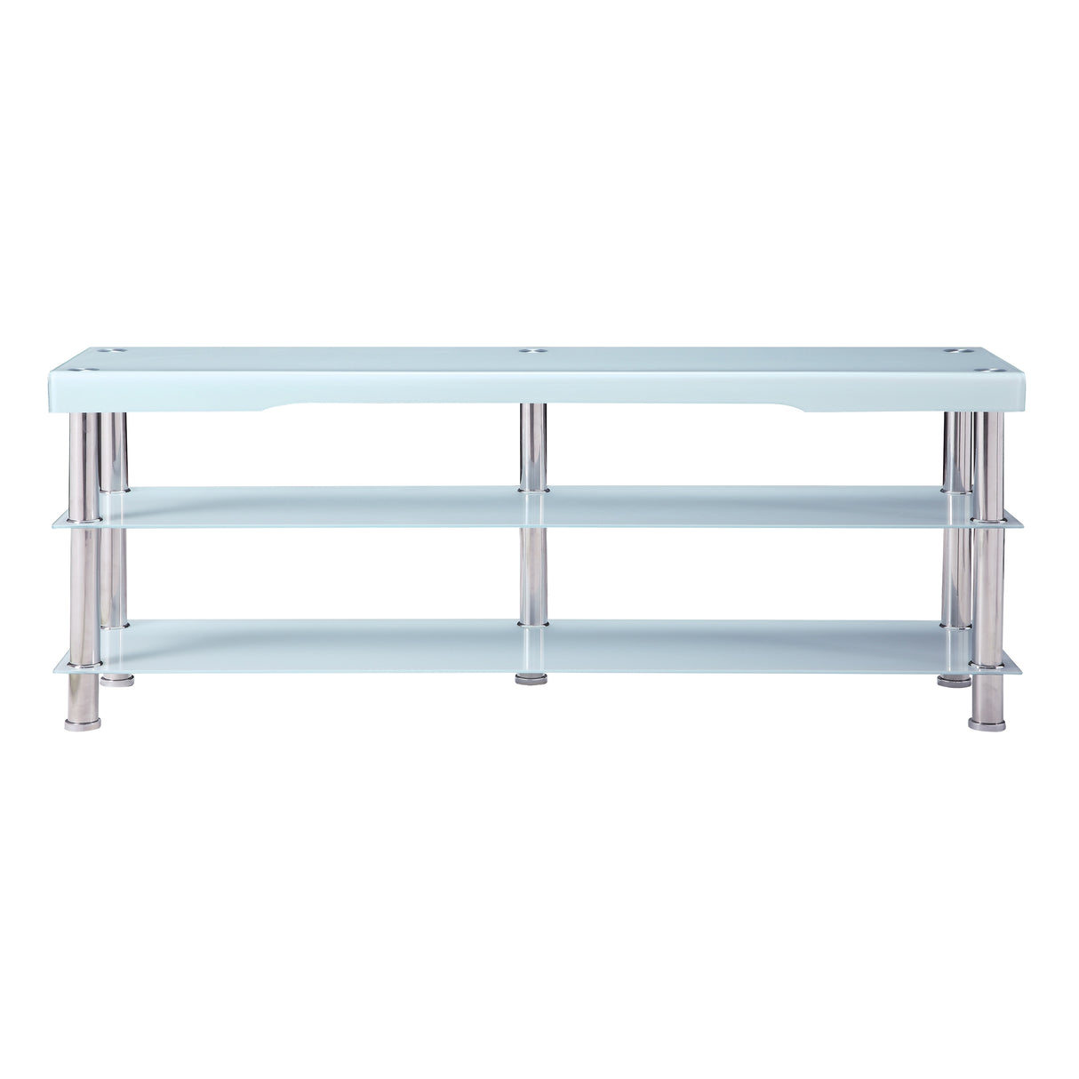 Noyan Black Glass 63" TV Stand from Homelegance - Luna Furniture