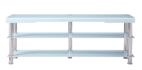 Noyan Black Glass 63" TV Stand from Homelegance - Luna Furniture