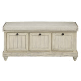Woodwell Dark Gray Lift Top Storage Bench from Homelegance - Luna Furniture