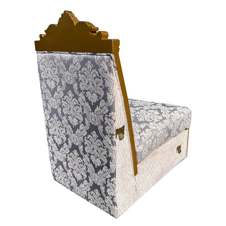 HD-459 Metallic Gold Linkable Chair from Homey Design - Luna Furniture