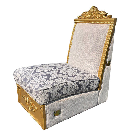 HD-459 Metallic Gold Linkable Chair from Homey Design - Luna Furniture