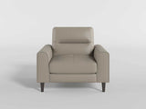 Lewes Latte Leather Chair from Homelegance - Luna Furniture