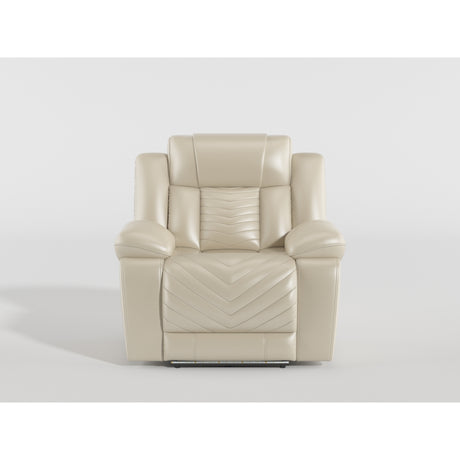 Huron Gray Power Reclining Chair from Homelegance - Luna Furniture