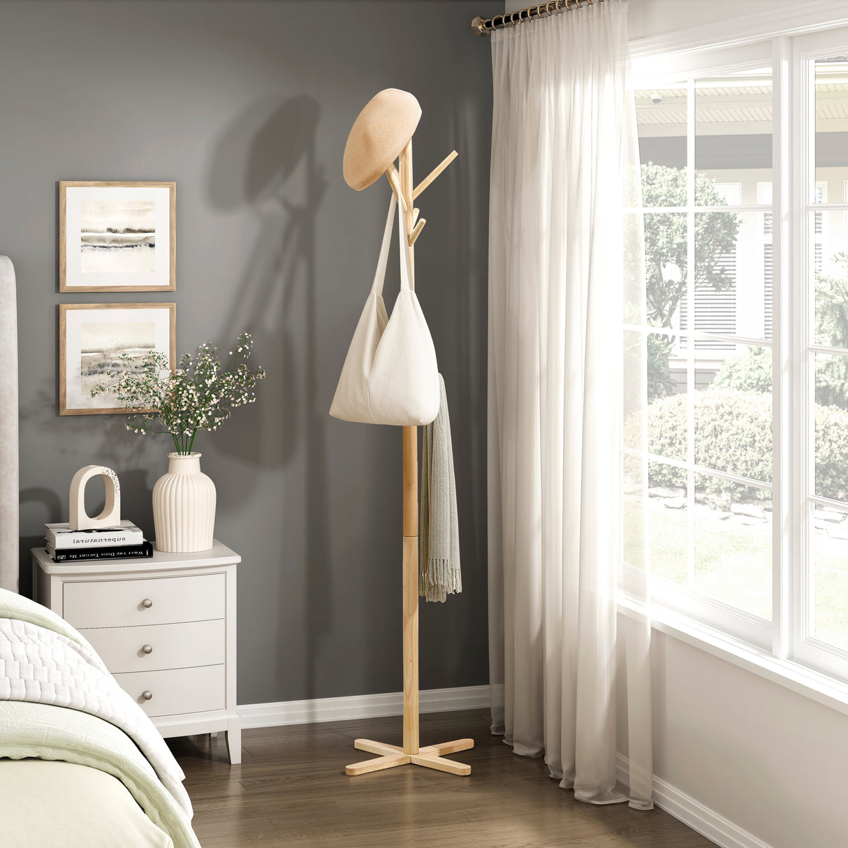 4640NTL Coat Rack from Homelegance - Luna Furniture