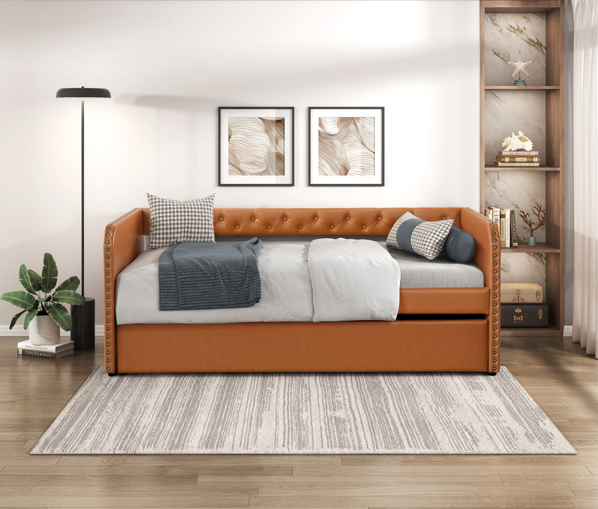 4656BR Daybed with Trundle from Homelegance - Luna Furniture
