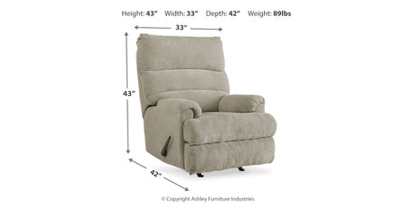 Man Fort Dusk Recliner from Ashley - Luna Furniture
