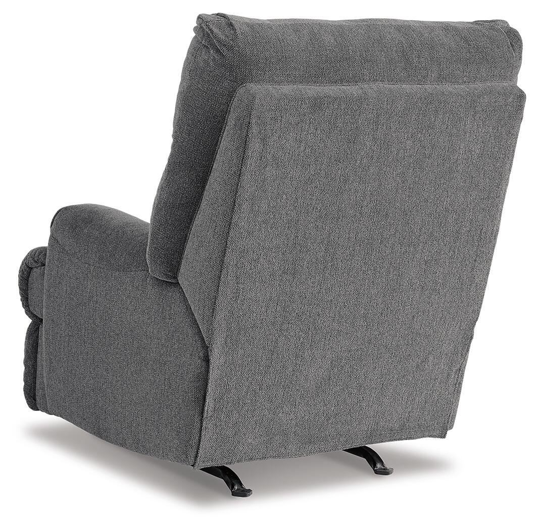 Man Fort Graphite Recliner from Ashley Furniture - Luna Furniture