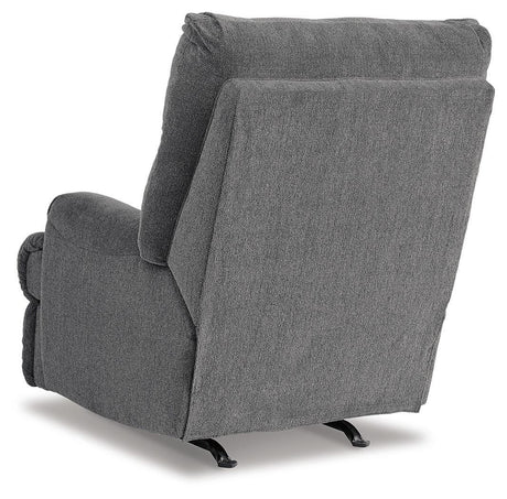 Man Fort Graphite Recliner from Ashley Furniture - Luna Furniture