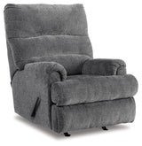 Man Fort Graphite Recliner from Ashley Furniture - Luna Furniture