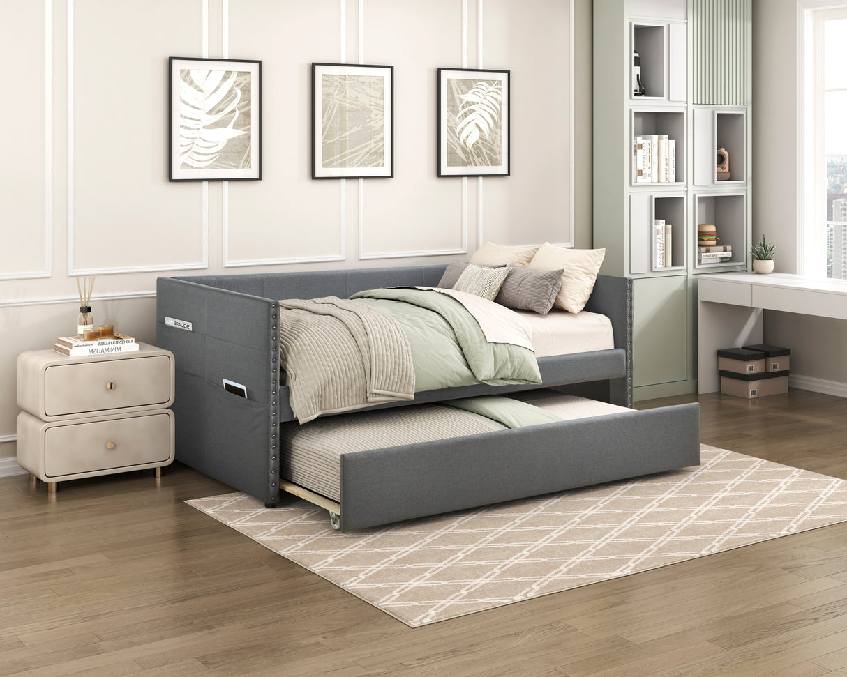 4691DG Daybed with Trundle from Homelegance - Luna Furniture