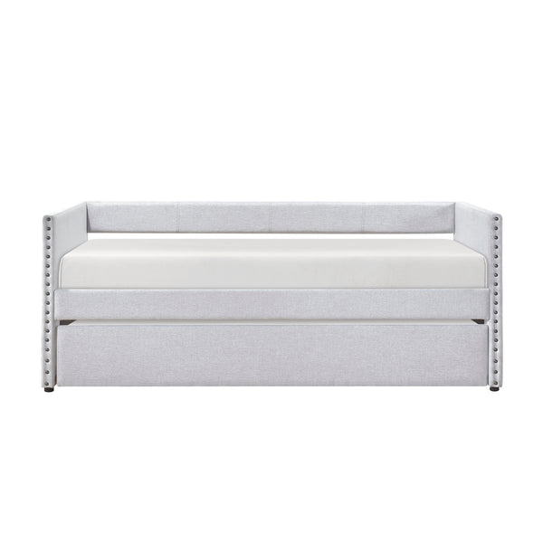 Boynton Light Gray Daybed with Trundle