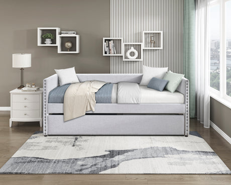4691GY Daybed with Trundle from Homelegance - Luna Furniture