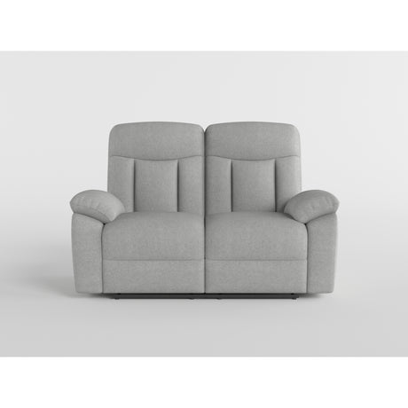 Jules Gray Double Reclining Love Seat from Homelegance - Luna Furniture