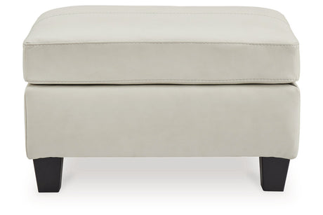 Genoa Coconut Oversized Chair and Ottoman from Ashley - Luna Furniture