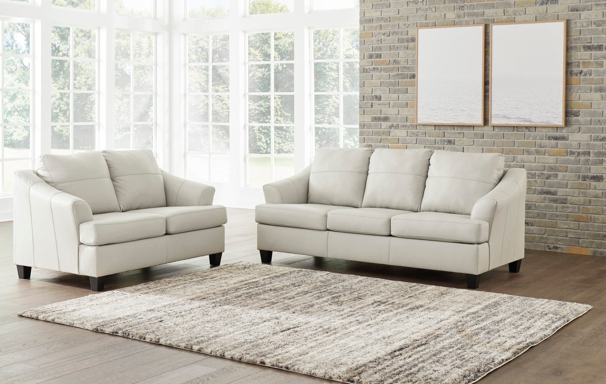 Genoa Coconut Leather Living Room Set from Ashley - Luna Furniture