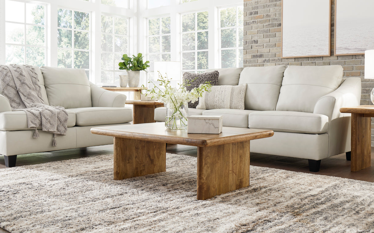 Genoa Coconut Leather Living Room Set from Ashley - Luna Furniture