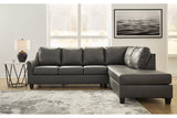 Valderno Fog 2-Piece RAF Chaise Sectional from Ashley - Luna Furniture