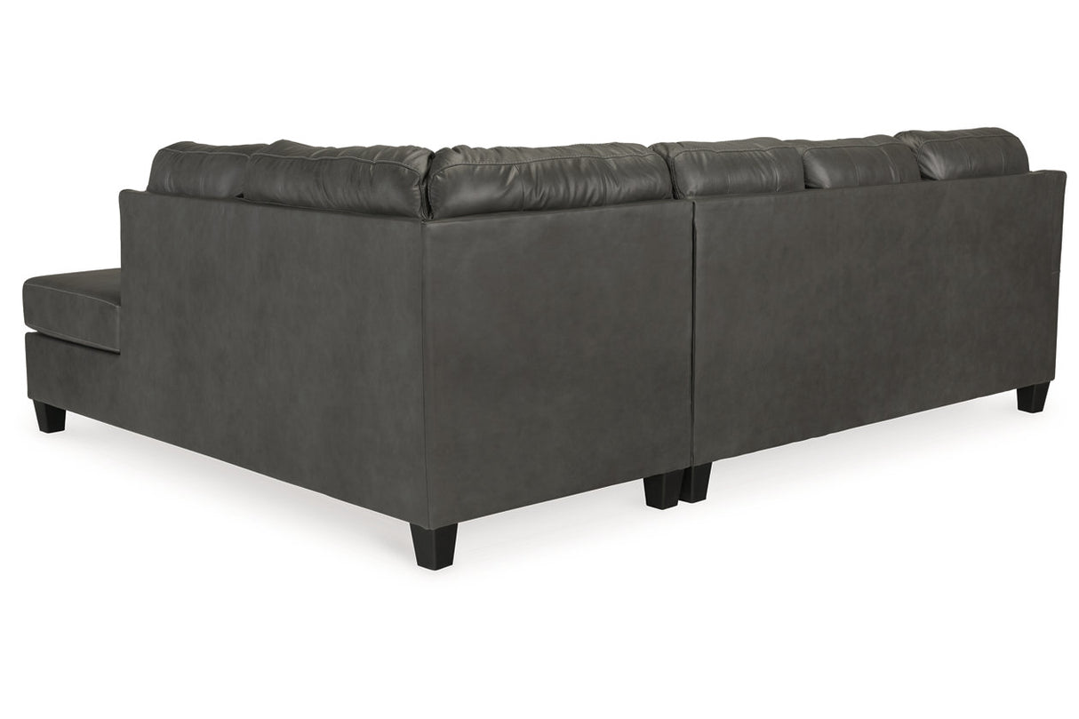 Valderno Fog 2-Piece RAF Chaise Sectional from Ashley - Luna Furniture