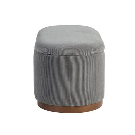 Nell Gray Lift-Top Storage Bench from Homelegance - Luna Furniture