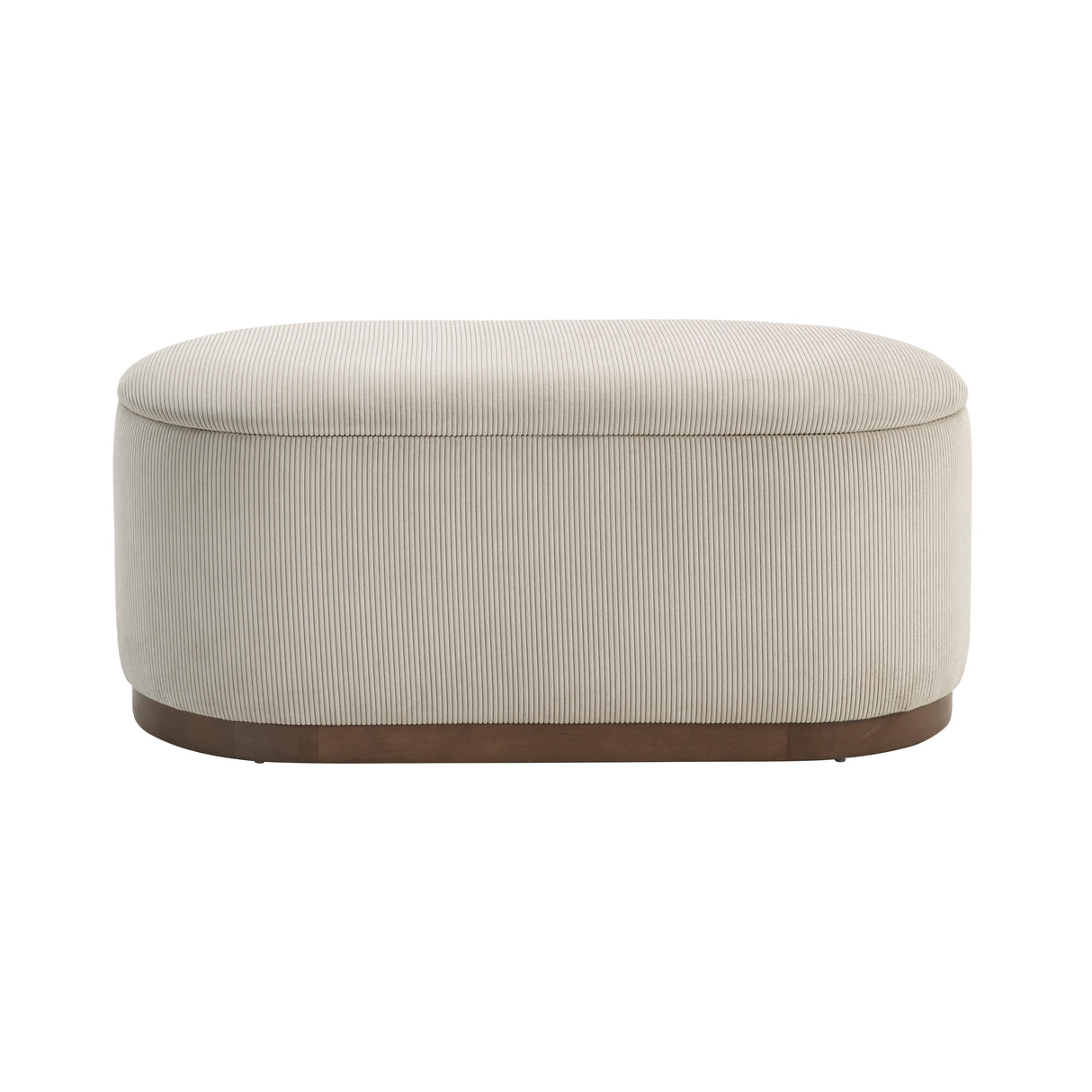 Nell Taupe Lift-Top Storage Bench from Homelegance - Luna Furniture