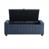 Mavis Taupe Lift-Top Storage Bench from Homelegance - Luna Furniture