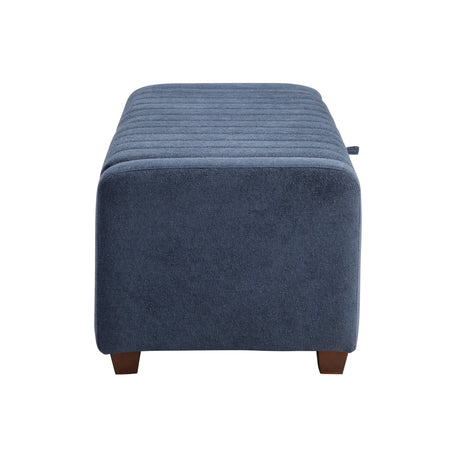Derby Blue Storage Bench from Homelegance - Luna Furniture