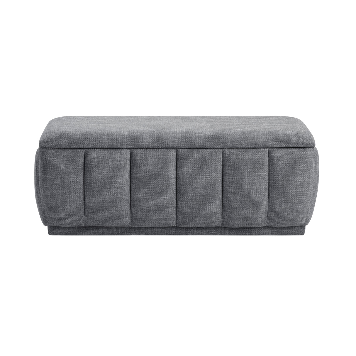 Derby Light Gray Storage Bench from Homelegance - Luna Furniture